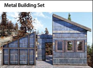 house plans metal buildings fallout 76|fallout 76 steel bust plan.